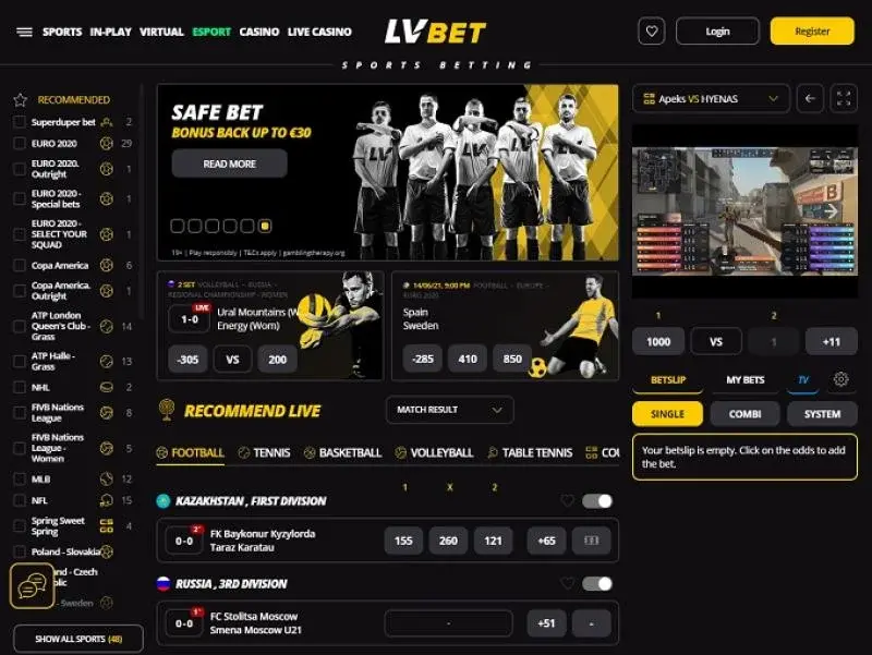 LV BET screenshot